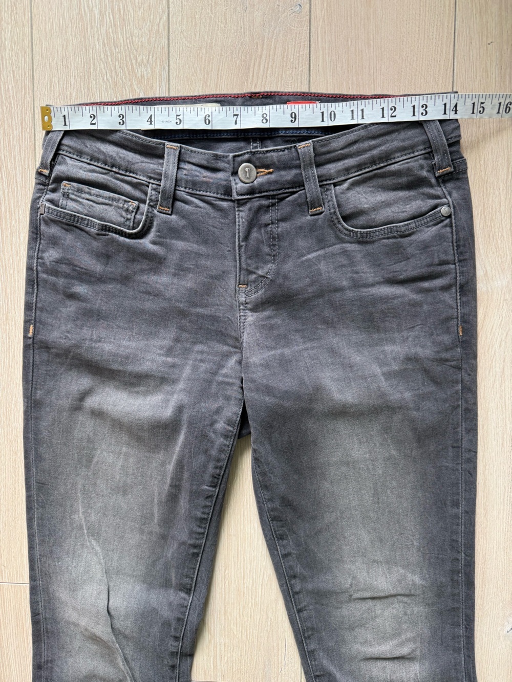 Anthropologie Pilcro and the Letterpress Serif Ankle Jeans Women’s Size 26P - Picture 7 of 13